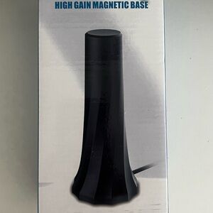 High Gain Black Magnetic Base Antenna